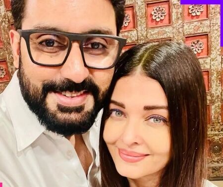 Aishwarya Rai and Abhishek Bachchan'
